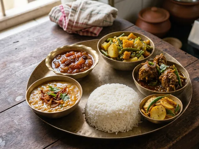 Mutton Kosha Thali